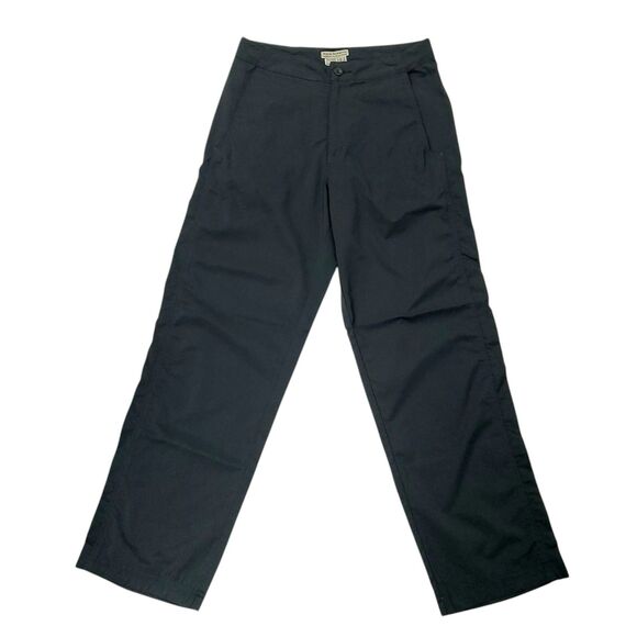 Royal Robbins Pants Womens 4 Black Straight Leg Nylon Spandex Travel Outdoor - Picture 1 of 11